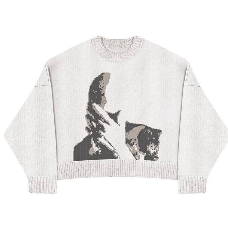'NO DOUBT' KNITTED SWEATER