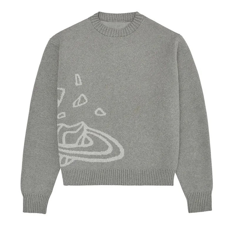 'BROKEN PLANET' KNITTED SWEATER
