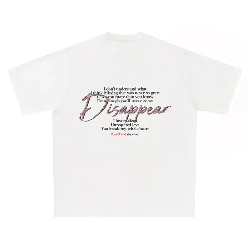 'DISSAPEAR' GRAPHIC TEE