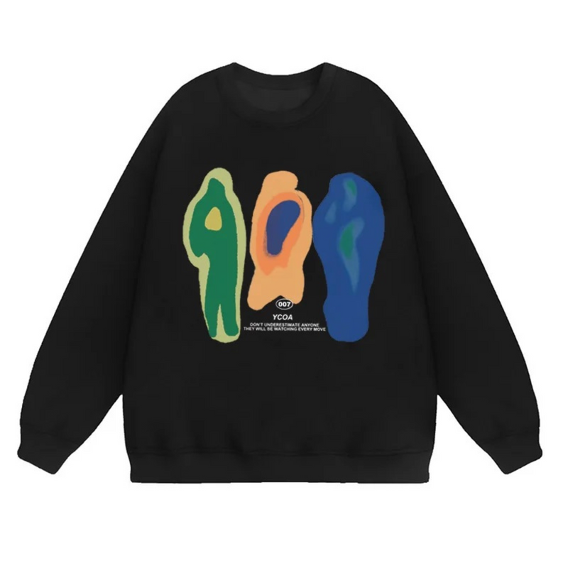 'RADIATION' GRAPHIC SWEATER