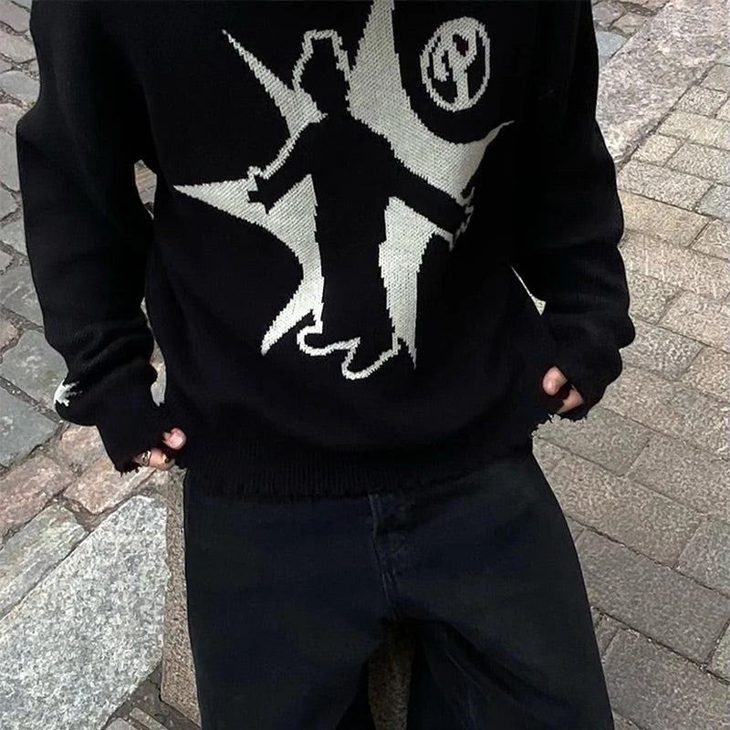 'ASAP FAME' KNITTED SWEATER