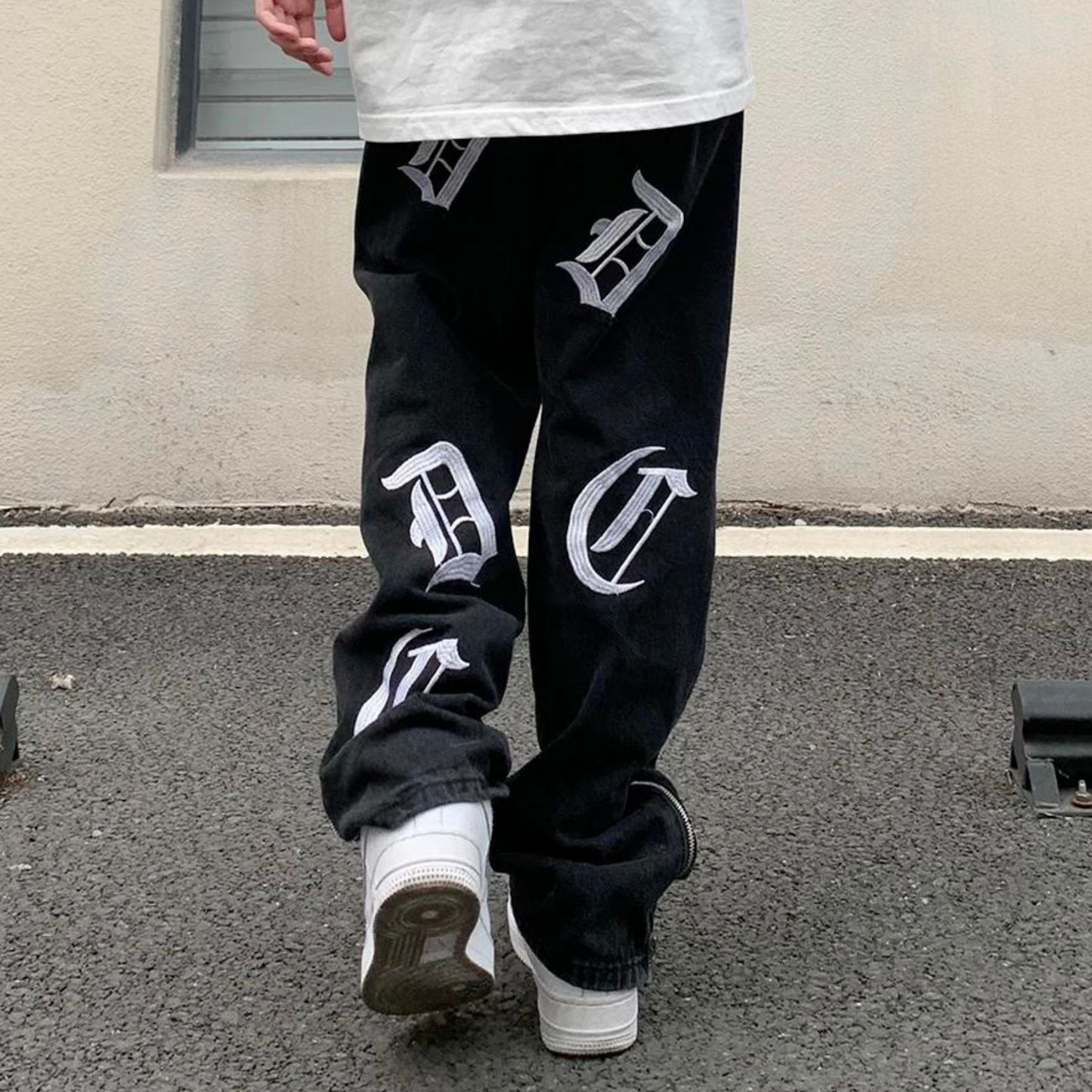 'LEGACY' EMBROIDERED JEANS