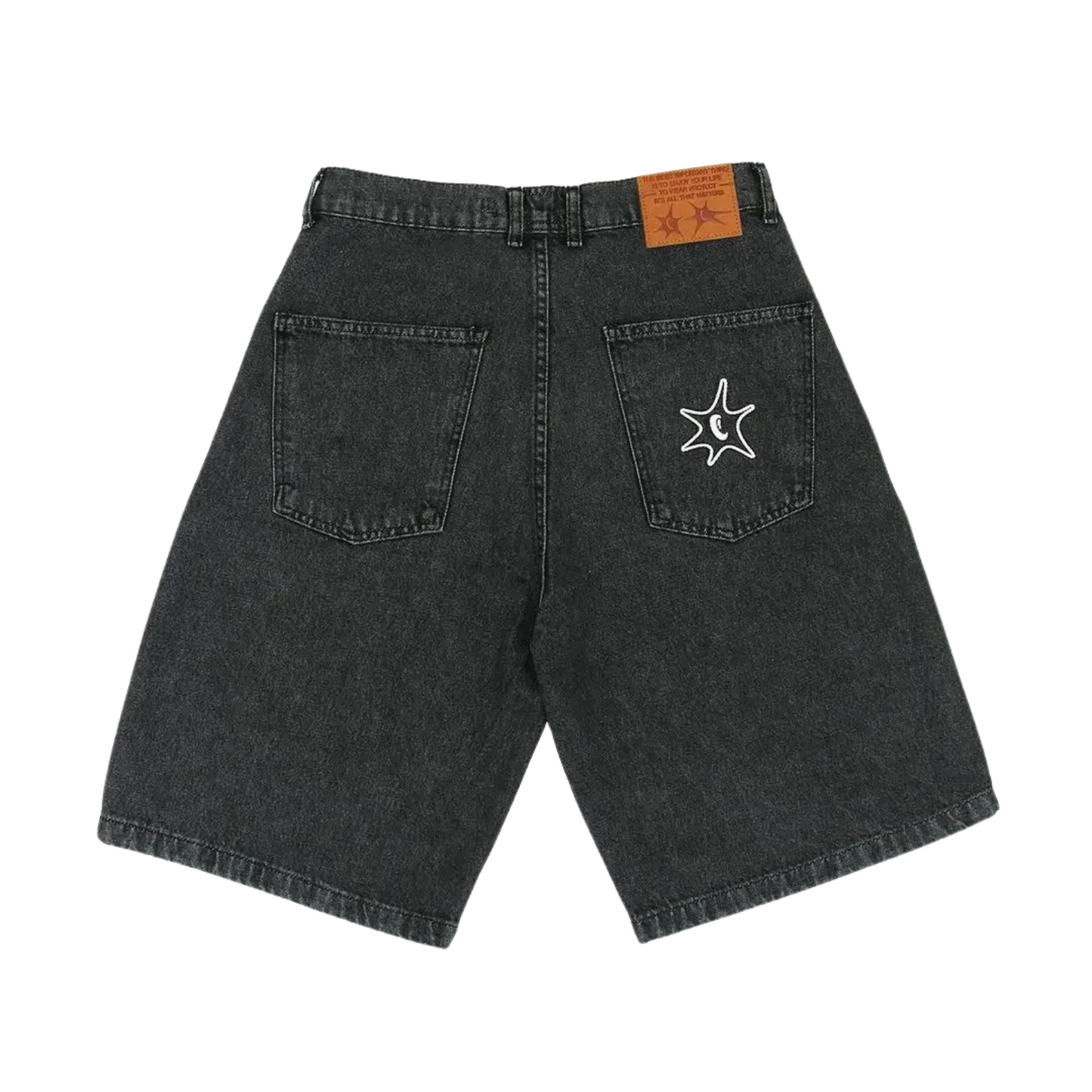 'FROSTY' GRAPHIC JORTS