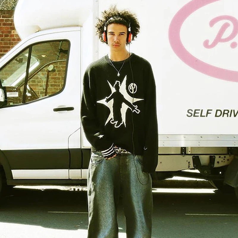 'ASAP FAME' KNITTED SWEATER